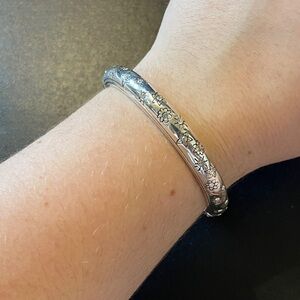 Brighton Silver Bangle Bracelet